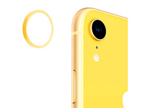 Comprar Reposto Cuberta de Metal Câmera Traseira - iPhone XR Amarelo Reposto Cuberta de Metal Câmera Traseira - iPhone XR Amarelo