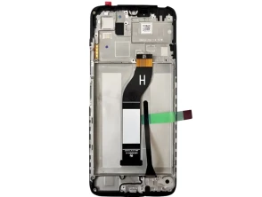 Reposto de Ecrã OLED com Marco para Redmi 13C 4G 5G/13R 5G/POCO C65/POCO M6 5G