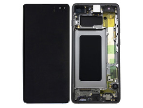 Comprar Reposição Tela Completa com Moldura Samsung Galaxy S10 Plus Preto Reposição Tela Completa com Moldura Samsung Galaxy S10 Plus Preto