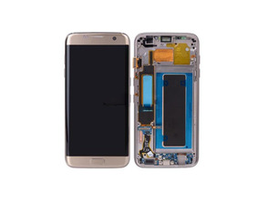 Comprar Reposição Tela Completa com Moldura Samsung Galaxy S7 Edge Ouro Reposição Tela Completa com Moldura Samsung Galaxy S7 Edge Ouro