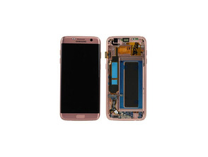 Comprar Reposição Tela Completa com Moldura Samsung Galaxy S7 Edge Ouro Rosa Reposição Tela Completa com Moldura Samsung Galaxy S7 Edge Ouro Rosa