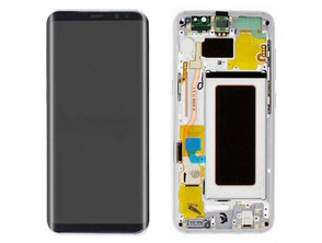 Comprar Reposto Tela Completa com Quadro - Samsung Galaxy S8 Prata Reposto Tela Completa com Quadro - Samsung Galaxy S8 Prata