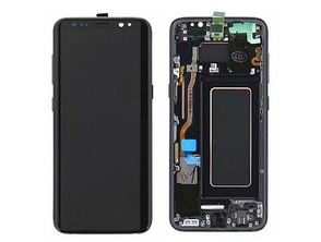 Comprar Reposto Tela Completa com Quadro - Samsung Galaxy S8 Plus Preto Reposto Tela Completa com Quadro - Samsung Galaxy S8 Plus Preto