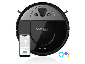 Comprar Robô Aspirador Cecotec Conga Serie 2090 Vision Negro (Barre / Aspira/Mopa/Friega) Robô Aspirador Cecotec Conga Serie 2090 Vision Negro (Barre / Aspira/Mopa/Friega)
