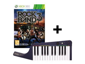 Comprar Rock Band 3 + Teclado Wireless Xbox 360 Rock Band 3 + Teclado Wireless Xbox 360