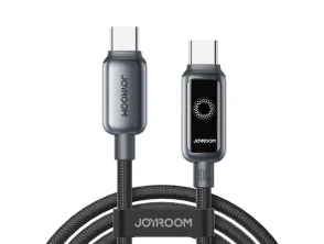 Comprar Joyroom Cabo USB-C USB-C Intelligent Power-Off 100 W 1,2 m Preto Joyroom Cabo USB-C USB-C Intelligent Power-Off 100 W 1,2 m Preto
