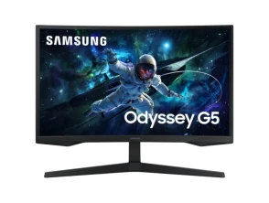 Monitor Samsung Odyssey S27CG552EU 27 QHD VA Curva 165Hz FreeSync em Preto para PC