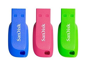 Comprar Sandisk Cruzer Blade Usb Flash drive 3-pack - 16gb Sandisk Cruzer Blade Usb Flash drive 3-pack - 16gb