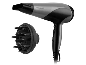 Comprar Secador de Pelo Remington Ionic Dry 2200W D3190S Gris/Negro Secador de Pelo Remington Ionic Dry 2200W D3190S Gris/Negro