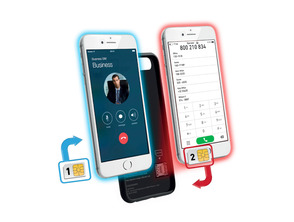 Second Sim Case para iPhone 8/7/6s/6 SBS