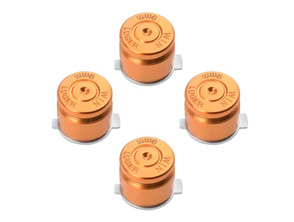 Comprar Set Botões de Metal Estilo Bala (Dualshock 3 / Dualshock 4) Ouro Set Botões de Metal Estilo Bala (Dualshock 3 / Dualshock 4) Ouro