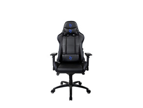 Silla Arozzi Verona Signature Black PU-Blue Logo