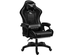 Comprar Cadeira Gaming PowerGaming Negra - Comodidade e Estilo para Jogos Cadeira Gaming PowerGaming Negra - Comodidade e Estilo para Jogos