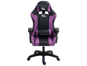 Comprar Cadeira Gaming PowerGaming Preto e Lila - Comodidade e Estilo para Jogadores Cadeira Gaming PowerGaming Preto e Lila - Comodidade e Estilo para Jogadores