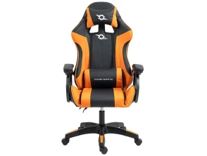 Comprar Cadeira Gaming PowerGaming Preto e Laranja - Ideal para Jogo ou Trabalho Cadeira Gaming PowerGaming Preto e Laranja - Ideal para Jogo ou Trabalho