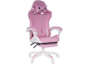 Comprar Cadeira Gaming PowerGaming Sakura Neko com reabastecimento - Comodidade e estilo para jogos Cadeira Gaming PowerGaming Sakura Neko com reabastecimento - Comodidade e estilo para jogos