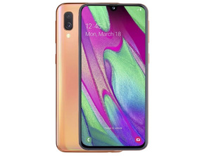 Comprar Smartphone Samsung Galaxy A40 4GB/64GB 5,9 '' Coral Smartphone Samsung Galaxy A40 4GB/64GB 5,9 '' Coral
