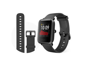 Smartwatch Huami Amazfit Bip A Carbon Black 3.25"/BT5.0/Monitor de frequência cardíaca/GPS