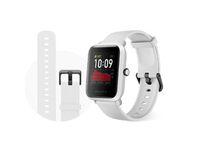 Smartwatch Huami Amazfit Bip S White Rock 1.28"/BT5.0/Monitor de frequência cardíaca/GPS