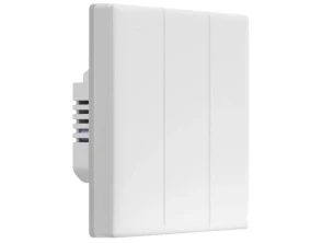 Comprar Sonoff TX T5 Interruptor Inteligente de Pared Wi-Fi 3 Botões Táctil Branco Sonoff TX T5 Interruptor Inteligente de Pared Wi-Fi 3 Botões Táctil Branco