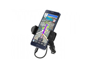 Suporte de carro para smartphones com USB SBS
