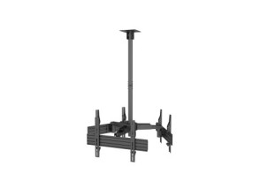 SOPORTE PROFISSIONAL DE TECHO PARA 3 PANTALLAS 32"-65" - INCLINABLE HASTA 30KGS