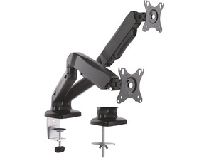 Soporte TV/Monitor Aisens DT27TSR-045 13 ''-27' ' Dual Negro