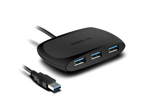 Comprar SpeedLink Snappy Hub USB 3.0 passivo de 4 portas SpeedLink Snappy Hub USB 3.0 passivo de 4 portas