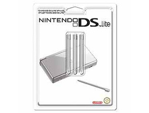 Set 3 ponteiros Stylus DS Lite Prata