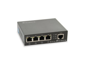 Switch Level One GEP-0523 Não Gerir 5P 10/100/1000 4P PoE Plus 60W