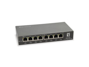 SWITCH LEVEL ONE GEP-0823 8 Portos 10/100/1000 POE 120W