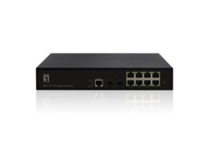 Switch Level One Gerível L2 8P 10/100/1000 + 2P Gigabit Combo