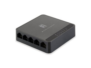 Switch Level One Gigabit No Gestão 5 Portos 10/100/1000 - Modelo GEU-0522