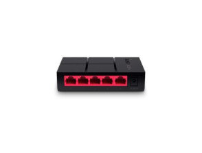 Switch Não Gerível Ethernet Mercusys MS105G 5 Portos 10/100/1000 Mini Desktop