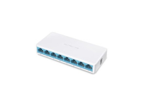 Comutador não gerenciado Mercusys MS108 8P Ethernet 10/100 Mini Desktop