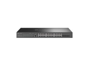 Switch Semigestionable TP-Link SG3428XMP Jetstream Gigabit 28P com 24P PoE+ (384W)