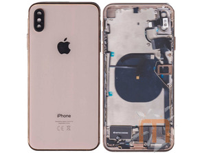 Comprar Tampa Bateria com Tampa de Câmera Traseira - iPhone XS Ouro Tampa Bateria com Tampa de Câmera Traseira - iPhone XS Ouro