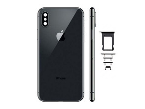 Comprar Tampa Bateria com Tampa Traseira - iPhone XS Max Preto Tampa Bateria com Tampa Traseira - iPhone XS Max Preto