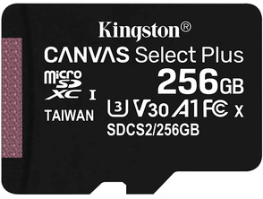 Comprar Tarjeta de Memoria Kingston Canvas Selecione MicroSD XC 256GB Tarjeta de Memoria Kingston Canvas Selecione MicroSD XC 256GB