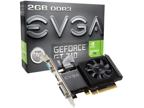 Comprar Tarjeta De Tarjeta EVGA GeForce GT 710 /2GB DDR3 a Bajo Tarjeta De Tarjeta EVGA GeForce GT 710 /2GB DDR3 a Bajo