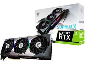 Tarjeta De Tarjeta MSI Geforce RTX3090 Suprim 24GB GDDR6X