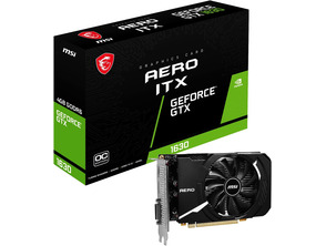 Comprar Tarjeta De Tarjeta MSI GTX 1630 Aero ITX OC 4GB GDDR6 Tarjeta De Tarjeta MSI GTX 1630 Aero ITX OC 4GB GDDR6