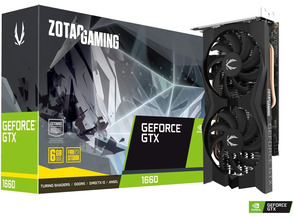 Tarjeta De Tarjeta Zotac ZT-T16600K-10M Geforce GTX1660 6GB GDDR5