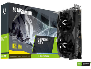 Tarjeta De Tarjeta Zotac ZT-T16620F-10L Geforce GTX1660 Super 6GB GDDR6