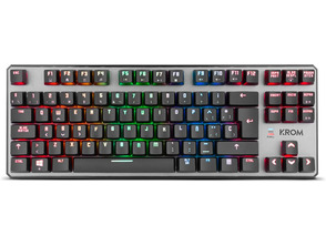 Teclado Gaming Krom Kernel TKL Mecânico RGB