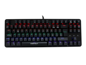 Assentos Keep Out F105 Gaming Mecánico RGB Negro