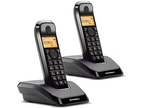 Comprar Teléfono Inalámbrico DECT Digital Motorola S1202 Duo Teléfono Inalámbrico DECT Digital Motorola S1202 Duo