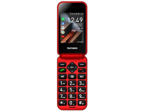 Comprar Teléfono Móvil Telefunken S740 pará Personas Mayores Rojo Teléfono Móvil Telefunken S740 pará Personas Mayores Rojo