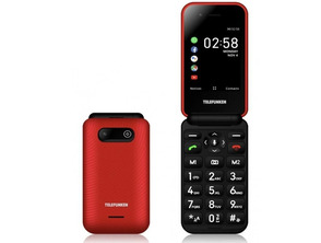 Comprar Teléfono Móvil Telefunken S760 pará Personas Mayores Rojo Teléfono Móvil Telefunken S760 pará Personas Mayores Rojo