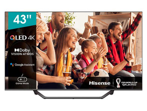Comprar Televisión Hisense 43A7GQ QLED 43 '' Smart TV 4K UHD Televisión Hisense 43A7GQ QLED 43 '' Smart TV 4K UHD